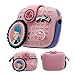 Miraculous Ladybug - Pop n' Swop Marinette Pink Purse for Girls and Women, with 3 Clip-on Badges, Handle and Zipper, Lightweight Durable Waterproof Handbag (Wyncor)