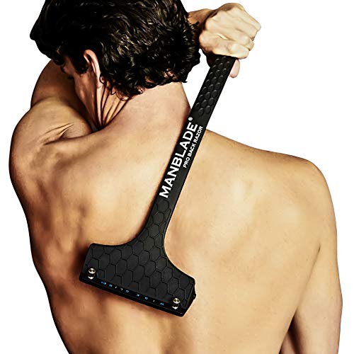 MANBLADE PRO - Back Hair Shaver with HUGE 6" WIDE GLIDE Blade Design
