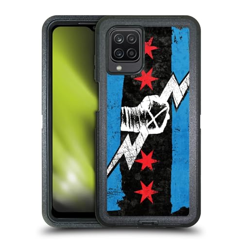 Coque Samsung Galaxy A12 WWE CM Punk Étui Antichoc Blindé