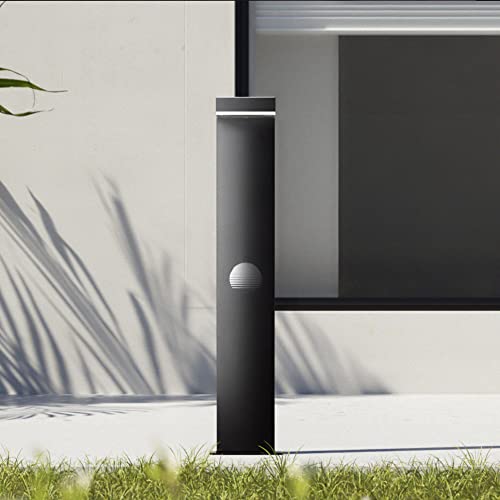 Luminaria Poste Solar Jardim Balizador 50cm 12h Refletor Luz Led Potente Holofote Verde Oversun