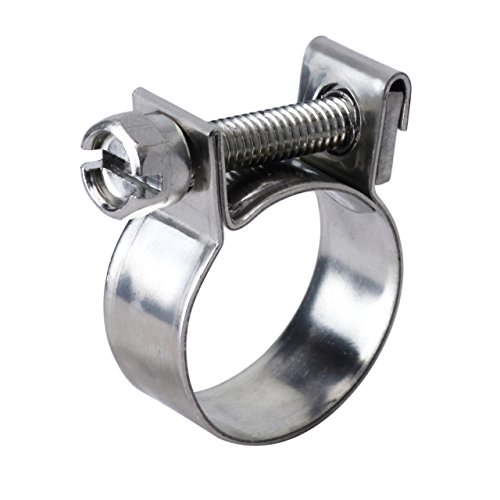 10x HPS 1/4"-5/16" (6mm-8mm) Stainless Steel Fuel Injection Hose Clamp