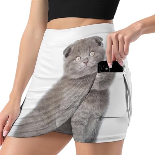 Jupe short de golf et tennis pour bouger sans gêne - Coupe athlétique