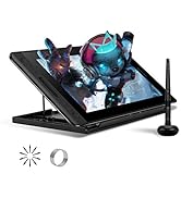 HUION KAMVAS Pro 12, tablettes Graphiques avec écran,Niveaux 8192 Pression Stylo sans Batterie av...
