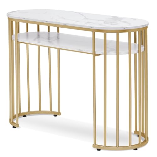 BarberPub Manicure Nail Table Marbling Texture Salon Nail Desk Home Spa Beauty Stylist Equipment 2400