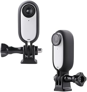 Lxpien Protective Frame Adapter Bracket For Insta360 GO 3, Body Protective Mount Bezel for Insta360 GO 3 Camera Case, For Insta360 Go 3 Camera Use with Selfie Stick,Tripod,Bicycle Clamp etc