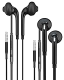 【Built-in Microphone and Multifunction Button】Bouton pour répondre/terminer facilement les appels, lire/mettre en pause la musique et revenir/avancer rapidement les pistes, garantissant la commodité mains libres. (Veuillez noter : nous utilisons une conception de puce pratique. Lorsque vous appuyez sur le bouton de volume en jouant un média sur un téléphone compatible avec Samsung, l'assistant vocal peut être activé. Si vous ne le souhaitez pas, vous pouvez le désactiver. Étapes : Paramètres - Recherche de 