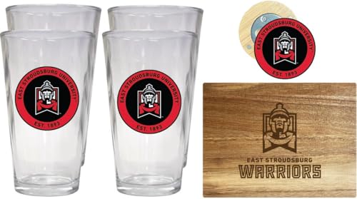 Set de 4 vasos de pinta East Stroudsburg University
