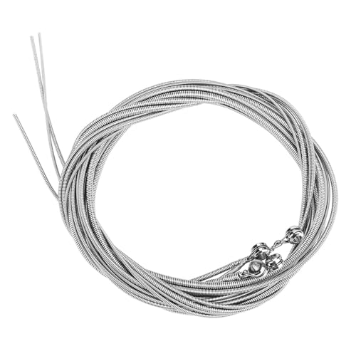 Bass 4 String Set, Stainless Steel Bass Strings Replacement Set with Small Ball Ends Instrument Accessories