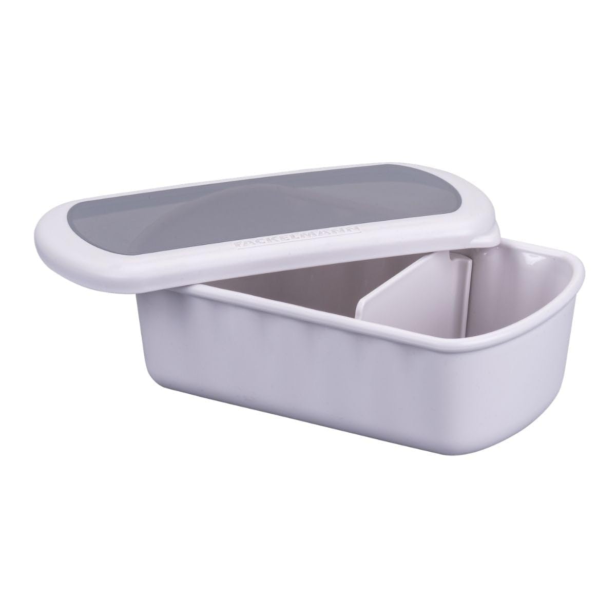 Fackelmann Flexibox Beige - 1000 ml Storage Box with TPE Lid, Robust & Flexible, Dishwasher Safe & Designed in Germany