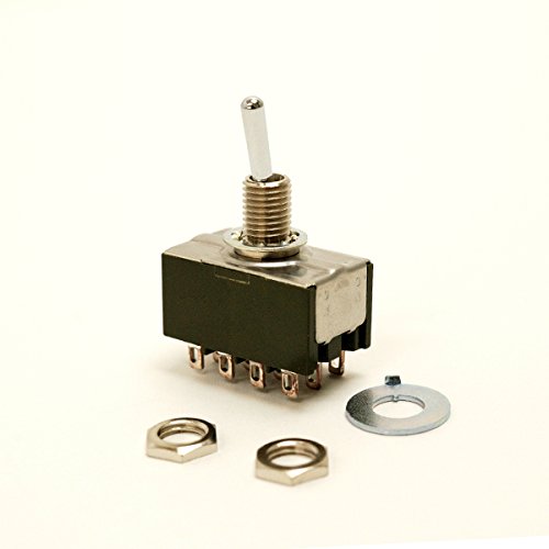 Amazon | NKKスイッチズ トグルスイッチ ON-ON 4極双投 M-2042