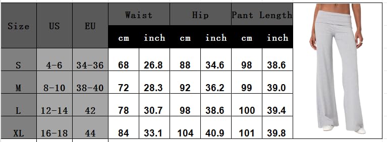 Pantalon confortable élastique jambe large avec design compact pliable