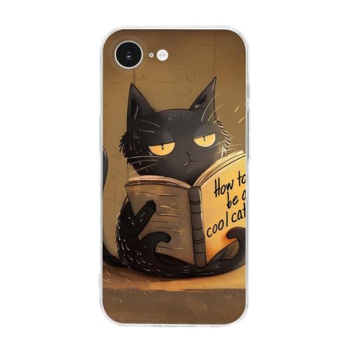How to Be A Cool Cat Phone Case TPU Shockproof Slim Compatible with iPhone 16 Full Series