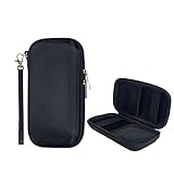 Vape Case Smell Proof Bag 6.3 in Vape Pen Holder Stash Box Travel Size Tobacco Pipe Pouch Storage Bag for Pen Battery Cartridge Mod Accessories Device Vapor Vaporizer Atomizer Pipe Black (Empty Case)