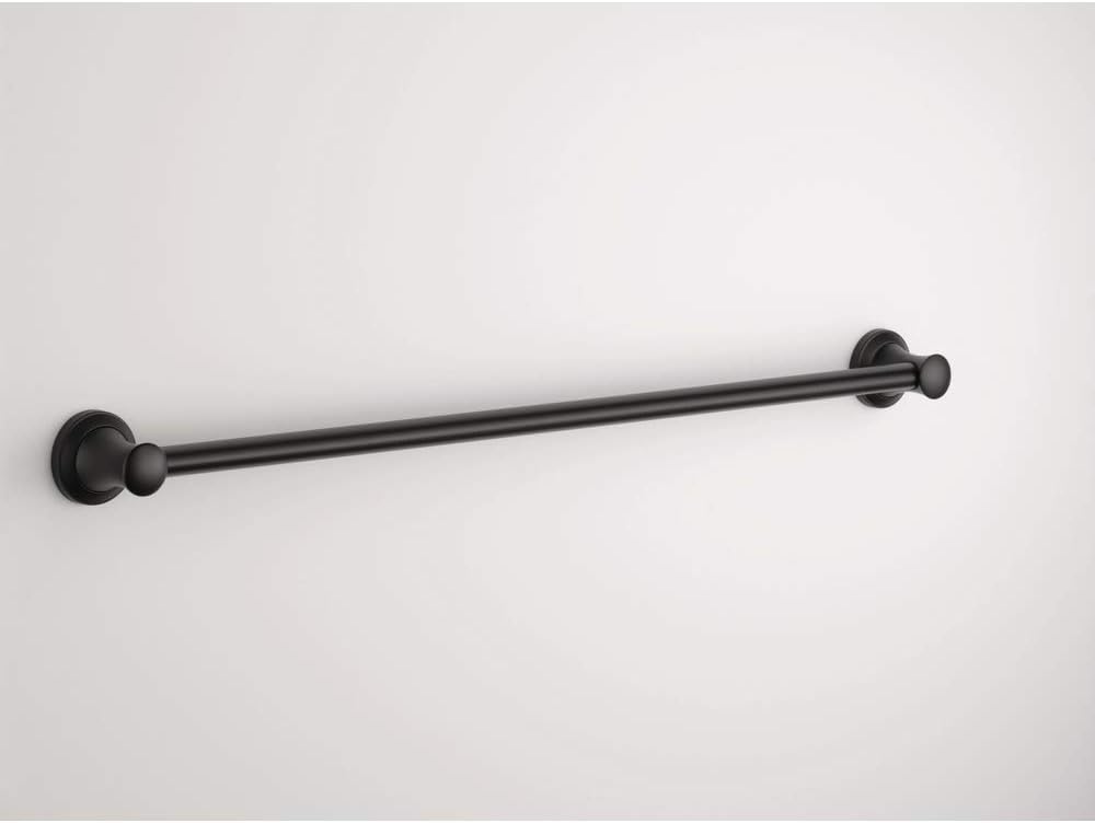 Onе-Dау Sаlе: Uр tо 60% оƒƒ Delta Faucet 41736-BL Transitional Concealed Screw ADA-Compliant Decorative Grab Bar, 36 inch, Flat Black