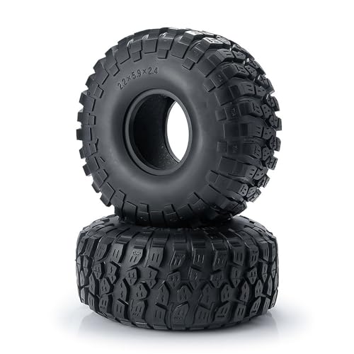 Pneus de roue 2,2" en caoutchouc 150 mm pour RC Crawler Axial SCX10 TRX4 1/10