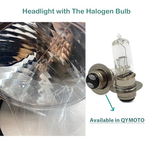 image for QYMOTO Coleman CT200U-EX Headlight Fit for BT200X Axis MB200, 6.5 Inch