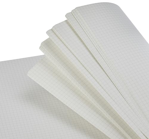 Image of amazon basics Dot Grid Notebook, 100 Pages, A4 Size (8.5x11 inches), Dotted Pattern 5MM, Kraft Cover, Pack of 2