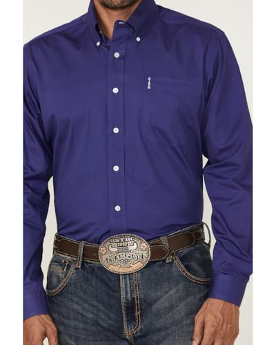 Cinch Men's Purple Modern Fit Button Down Shirt3