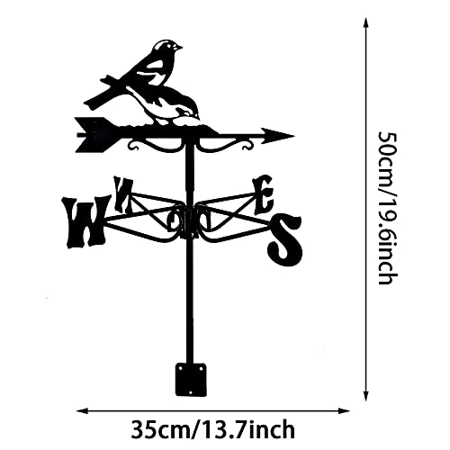 Veleta de acero inoxidable resistente que mide el viento sin oxidarse 5