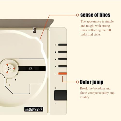 Lecteur CD de bureau Bluetooth pour écouter vos albums - 7