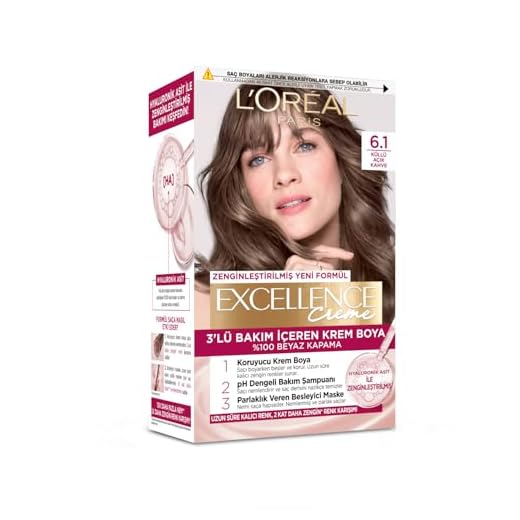 L'Oréal Paris Excellence Creme 6.1 Hellbraun Haarfarbe