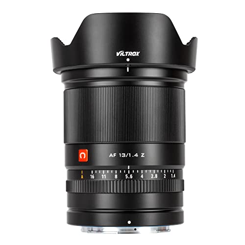Image of VILTROX 13mm F1.4 f /1.4 Z Mount Lens, Ultra Wide Angle APS-C AF Prime Lens for Z-Mount Mirrorless Cameras Z50 Z30 Z6II Z7II Z6 Z7