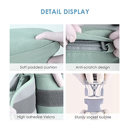 Porte bébé ventral ergonomique SONARIN avec tabouret de taille et multiposition