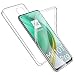 Produktbild Handyhülle für Xiaomi Mi 10T Pro Hülle 360 Grad Durchsichtig, E-Lush Schutzhülle Transparent Silikon Weich TPU + Hart PC Bumper 360° Full Body Case Cover Stoßfest Hülle für Xiaomi Mi 10T Pro