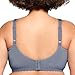 Full Figure Plus Size MagicLift Original Support Bra Wirefree #1000 Folkstone Gray