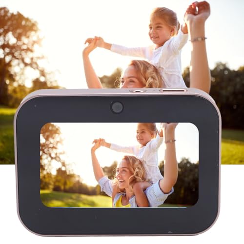 Cámara digital EBTOOLS 64MP 4K compacta portátil rosa miniatura 5
