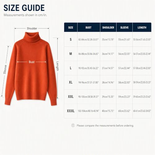 Turtleneck Sweaters for Women Plus Size Tops Lightweight Knit Pullovers - image 2