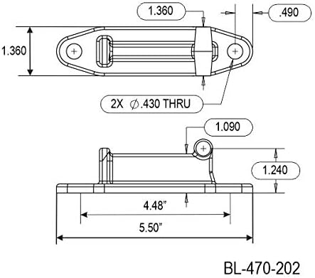 Miniatura 3 de Reemplazo de aluminio de la puerta de la rampa lateral trasera del pestillo del pestillo de la barra