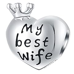 My Best Wife Charms with Crown