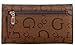 GUESS Women's Nory Logo Slim Clutch Wallet Clutch Bag - Cocoa