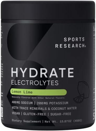 Sports Research® Hydrate Electrolytes Flavor Fusion Pack, 90 Servings Each image 5