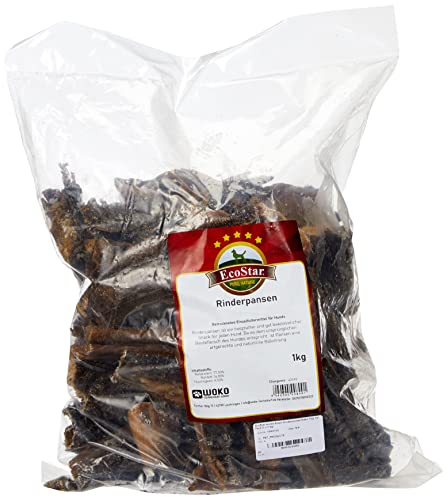 EcoStar Hundesnack, natürliches Kuttelfleisch, 1 Stück (1 x 1 kg)