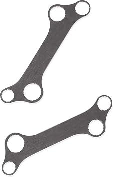 Version2.1 Multitool Wrench,Lightweight,Resistant to High Torque | Fit for L-eatherman Spanner,for Disassembly Maintenance Clean,Stainless Steel Forging/Compact,Without Damaging the Body