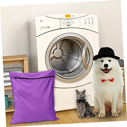 Cabilock Mesh Laundry Bag Bag Hair Blocking Large Capacity for Pet Home Washing Machine2