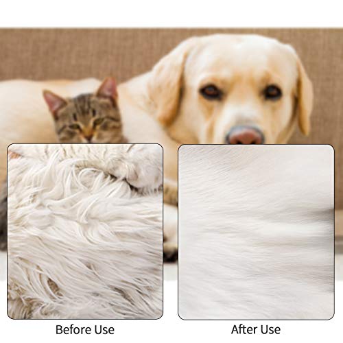 Cat Grooming Comb, KissDate 4Pack Pet Hair Comb Includes 2Pcs Gentle Painless Deshedding Matted Tangled Cat Massage… - Image 7