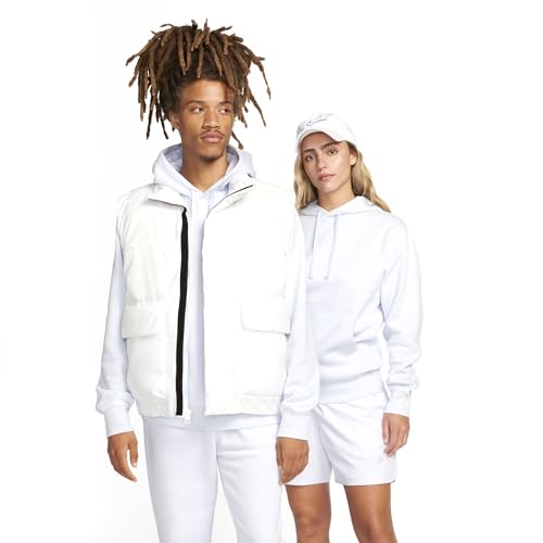 Image of Nike Mens Sportswear Club Fleece Pullover Hoodie (US, Alpha, XX-Large, Regular, Regular, Football Grey /Football Grey /White)