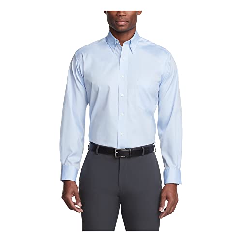 Van Heusen Men's Dress Shirt Regular Fit Non Iron Solid