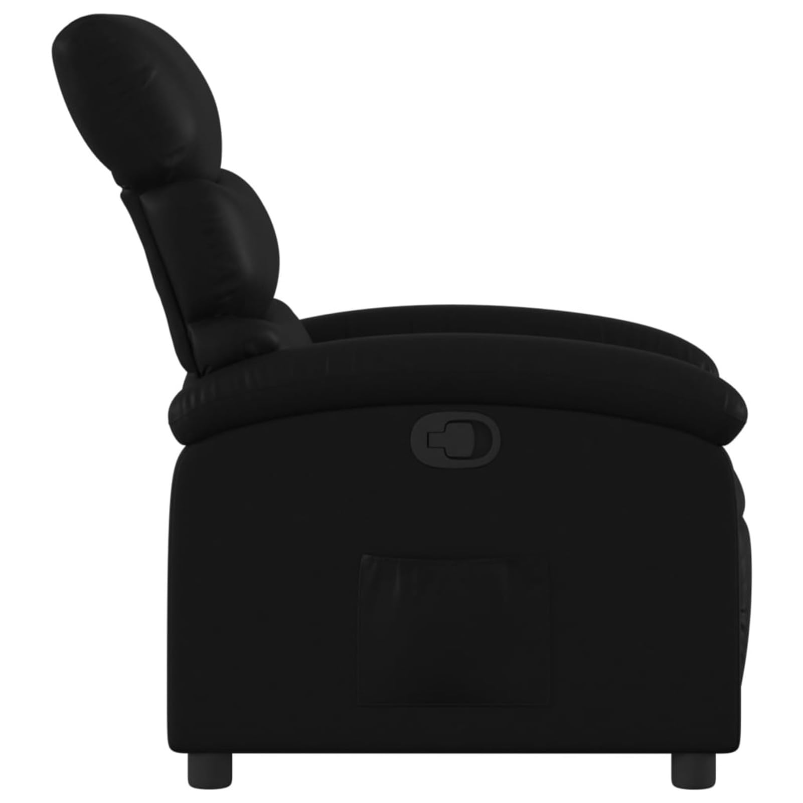ARKEM Sillón reclinable de Cuero sintético Negro Sillon Masaje Relax Sillones Relax Levantapersonas - 371713