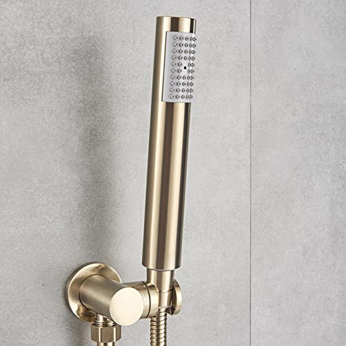 Robinet de douche dissimulé or brossé pour rénover une salle de bain - 3