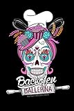 Backofen Ballerina - Rezeptbuch zum selberschreiben: Rezeptbuch zum selber schreiben A5 | Backbuch zum selberschreiben | Inhaltsverzeichnis - Register ... Skull Catrina Totenkopf |120 Seiten | A5 |