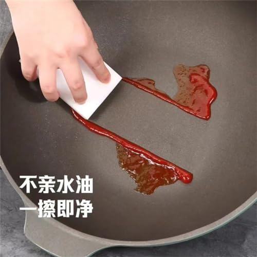 Wok antiadherente con fondo plano y mango desmontable miniatura 7