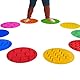 HB.YE Orthopädische Sensorik Strukturmatten Bodenmatte Spielmatte Puzzlematte für taktile Wahrnehmung (25cm*10pieces)
