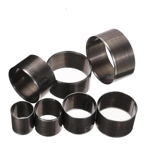Fyearfly - Ensemble de perforations rondes, 7 pièces maroquinerie forme ronde en cuir cloche couteau couteau moule matrice modèle coupe poinçon outil pour bricolage en cuir artisanat
