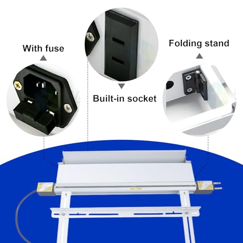 Herramienta de calentamiento de acrílico para PVC y plástico, soporte de ángulo ajustable para hacer carteles, calentador de flexión para tiras gruesas, ideal para proyectos de bricolaje