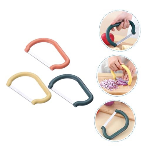Cortadora de fruta y verdura de acero inoxidable LIFKOME 3 piezas miniatura 5