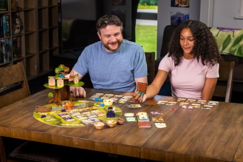 Image of Everdell Mistwood Board Game Expansion - Solo & 2-Player Mode, Unique AI Villain, New Critter Meeples & Player Powers - Compatible with Everdell Base Game & Expansions